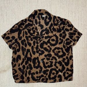 SHEIN Animal Print Shirt